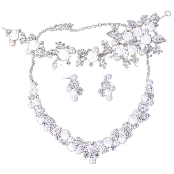 Wedding Sets for Women Bling Bride Hair Accessorie - Picture 3 of 4